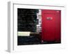 Derelict Red Door-Clive Nolan-Framed Photographic Print