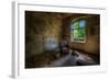 Derelict Room with Chair-Nathan Wright-Framed Photographic Print