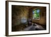 Derelict Room with Chair-Nathan Wright-Framed Photographic Print