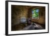 Derelict Room with Chair-Nathan Wright-Framed Photographic Print