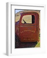 Derelict Truck, near Ararat, Victoria, Australia-David Wall-Framed Photographic Print