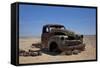 Derelict Truck Near Fish River Canyon, Southern Namibia-David Wall-Framed Stretched Canvas