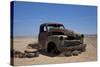 Derelict Truck Near Fish River Canyon, Southern Namibia-David Wall-Stretched Canvas