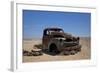 Derelict Truck Near Fish River Canyon, Southern Namibia-David Wall-Framed Photographic Print