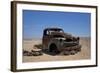 Derelict Truck Near Fish River Canyon, Southern Namibia-David Wall-Framed Photographic Print