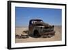 Derelict Truck Near Fish River Canyon, Southern Namibia-David Wall-Framed Photographic Print