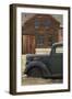 Derelict Vintage Truck and Old Buildings, Bodie Ghost Town, California-David Wall-Framed Photographic Print