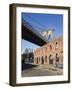 Derelict Warehouses Under Brooklyn Bridge, Brooklyn, New York City, New York, USA-Amanda Hall-Framed Photographic Print