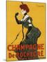 Derochegre Champagne-null-Mounted Giclee Print