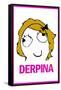 Derpina Rage Comic Meme Poster-null-Framed Stretched Canvas