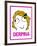 Derpina Rage Comic Meme-null-Framed Poster