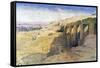 Derr, Egypt, 1867-Edward Lear-Framed Stretched Canvas