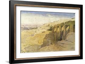 Derr, Egypt, 1867-Edward Lear-Framed Giclee Print