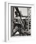 Derrick-Man, 1933 (Gelatin Silver Print)-Lewis Wickes Hine-Framed Giclee Print