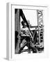 Derrick man, Empire State Building, 1930-31 (gelatin silver print)-Lewis Wickes Hine-Framed Photographic Print