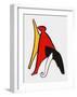 Derrier le Mirroir, no. 141: Stabiles V-Alexander Calder-Framed Collectable Print