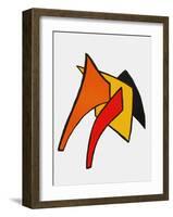 Derrier le Mirroir, no. 141: Stabiles VI-Alexander Calder-Framed Collectable Print