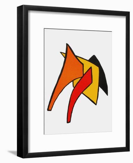 Derrier le Mirroir, no. 141: Stabiles VI-Alexander Calder-Framed Collectable Print