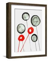 Derrier le Mirroir, no. 156: Ballons-Alexander Calder-Framed Collectable Print