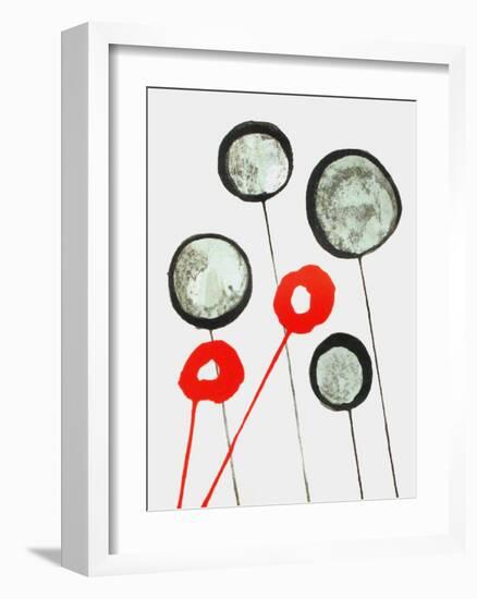 Derrier le Mirroir, no. 156: Ballons-Alexander Calder-Framed Collectable Print