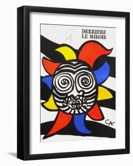 Derrier le Mirroir, no. 156: Soleil-Alexander Calder-Framed Collectable Print