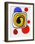 Derrier le Mirroir, no. 190: Composition III-Alexander Calder-Framed Premium Edition