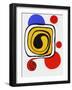 Derrier le Mirroir, no. 190: Composition III-Alexander Calder-Framed Premium Edition