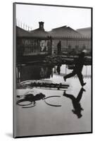 Derriere la Gare Saint-Lazare, Paris-Henri Cartier-Bresson-Mounted Art Print