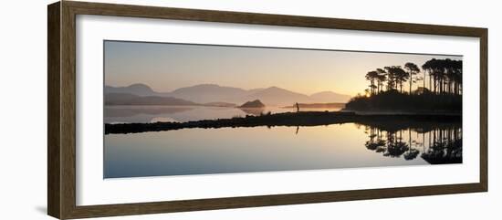 Derryclare Lough at Dawn, Connemara, County Galway, Connacht, Republic of Ireland, Europe-Ben Pipe-Framed Photographic Print