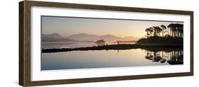 Derryclare Lough at Dawn, Connemara, County Galway, Connacht, Republic of Ireland, Europe-Ben Pipe-Framed Photographic Print