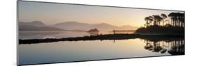 Derryclare Lough at Dawn, Connemara, County Galway, Connacht, Republic of Ireland, Europe-Ben Pipe-Mounted Photographic Print