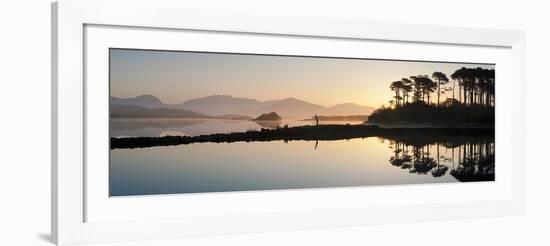 Derryclare Lough at Dawn, Connemara, County Galway, Connacht, Republic of Ireland, Europe-Ben Pipe-Framed Photographic Print