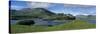 Derryclare Lough, near Clifden, Connemara National Park, County Galway, Connacht-Stuart Black-Stretched Canvas