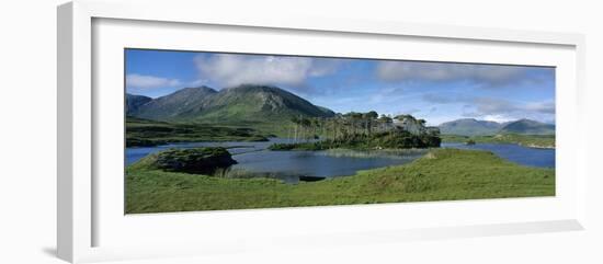 Derryclare Lough, near Clifden, Connemara National Park, County Galway, Connacht-Stuart Black-Framed Photographic Print