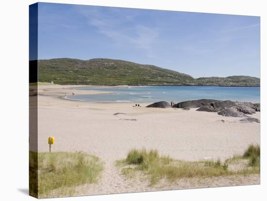 Derrynane Bay, Ring of Kerry, County Kerry, Munster, Republic of Ireland, Europe-null-Stretched Canvas