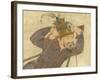 Derviche herevi et son chien-null-Framed Giclee Print