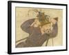 Derviche herevi et son chien-null-Framed Giclee Print