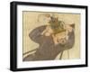 Derviche herevi et son chien-null-Framed Giclee Print