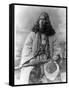 Dervish African Man in Sudan Photograph - Sudan-Lantern Press-Framed Stretched Canvas