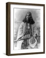 Dervish African Man in Sudan Photograph - Sudan-Lantern Press-Framed Art Print