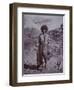 Dervish Hademdowah Warrior, Sudan, 1890 (B/W Photo)-English Photographer-Framed Premium Giclee Print