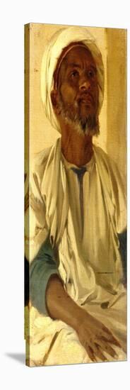 Dervish Half-Figure-Stefano Ussi-Stretched Canvas