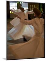 Dervish Mystic Dance at the Sirkeci Station, Istanbul, Turkey, Eurasia-Olivieri Oliviero-Mounted Photographic Print