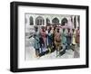 Dervishes and Martyrs, Tehran, C1890-Gillot-Framed Giclee Print