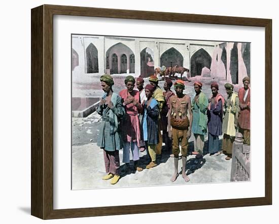 Dervishes and Martyrs, Tehran, C1890-Gillot-Framed Giclee Print