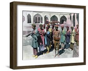 Dervishes and Martyrs, Tehran, C1890-Gillot-Framed Giclee Print