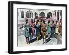 Dervishes and Martyrs, Tehran, C1890-Gillot-Framed Giclee Print