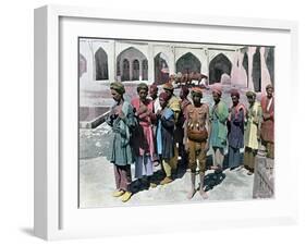 Dervishes and Martyrs, Tehran, C1890-Gillot-Framed Giclee Print