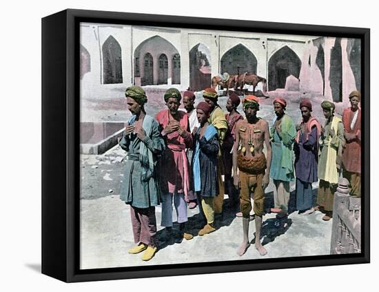 Dervishes and Martyrs, Tehran, C1890-Gillot-Framed Stretched Canvas