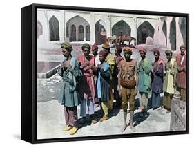 Dervishes and Martyrs, Tehran, C1890-Gillot-Framed Stretched Canvas